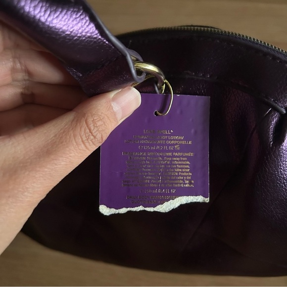 NWT Victoria’s Secret Purple Y2K Love Spell Travel Bag - Picture 2 of 8